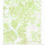 United States Geological Survey Ravenden Springs SE, AR (1966, 24000-Scale) digital map