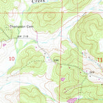 United States Geological Survey Ravenden Springs SE, AR (1966, 24000-Scale) digital map