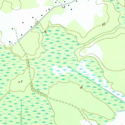 United States Geological Survey Ravenel, SC (1960, 24000-Scale) digital map