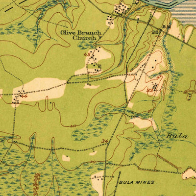 United States Geological Survey Ravenels, SC (1920, 62500-Scale) digital map