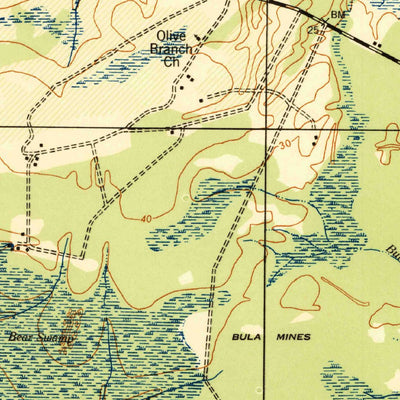 United States Geological Survey Ravenels, SC (1944, 62500-Scale) digital map