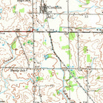 United States Geological Survey Ravenna, MI (1945, 62500-Scale) digital map