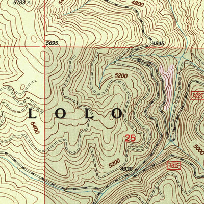 United States Geological Survey Ravenna, MT (1999, 24000-Scale) digital map