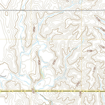 United States Geological Survey Ravenna, NE (2021, 24000-Scale) digital map