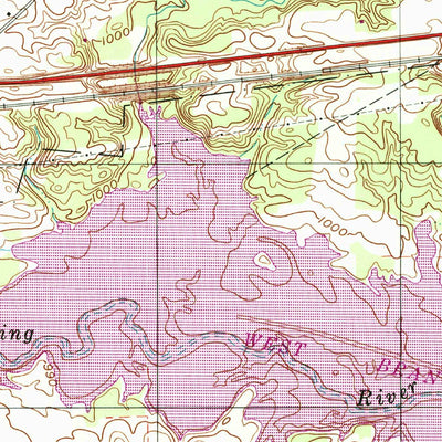 United States Geological Survey Ravenna, OH (1994, 24000-Scale) digital map