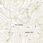 United States Geological Survey Ravens Nest, NV (2021, 24000-Scale) digital map