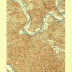 United States Geological Survey Ravenswood, WV-OH (1928, 62500-Scale) digital map