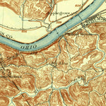 United States Geological Survey Ravenswood, WV-OH (1928, 62500-Scale) digital map