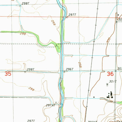 United States Geological Survey Ravenwood, MO (1985, 24000-Scale) digital map