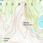 United States Geological Survey Rawah Lakes, CO (1962, 24000-Scale) digital map
