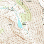 United States Geological Survey Rawah Lakes, CO (1962, 24000-Scale) digital map
