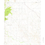 United States Geological Survey Rawhide Buttes East, WY (1974, 24000-Scale) digital map