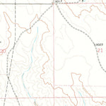 United States Geological Survey Rawhide Buttes East, WY (1974, 24000-Scale) digital map