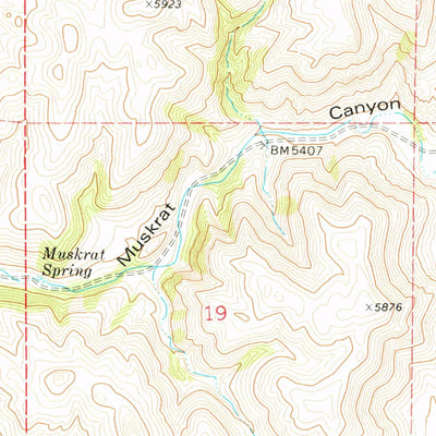 United States Geological Survey Rawhide Buttes West, WY (1978, 24000-Scale) digital map