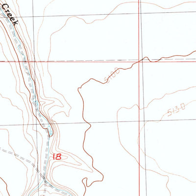 United States Geological Survey Rawhide Canyon, OR (1984, 24000-Scale) digital map