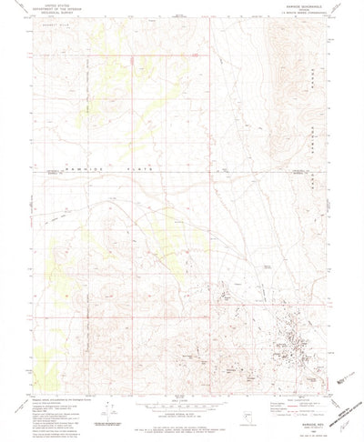 United States Geological Survey Rawhide, NV (1980, 24000-Scale) digital map