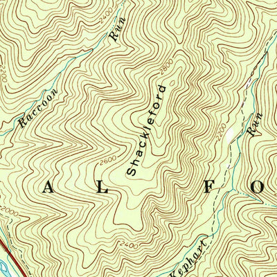 United States Geological Survey Rawley Springs, VA (1967, 24000-Scale) digital map