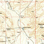 United States Geological Survey Rawlins Peak, WY (1956, 62500-Scale) digital map