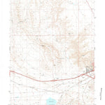 United States Geological Survey Rawlins Peak, WY (1983, 24000-Scale) digital map