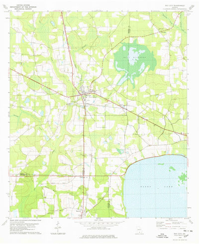 United States Geological Survey Ray City, GA (1978, 24000-Scale) digital map