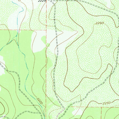 United States Geological Survey Ray Lake NW, TX (1970, 24000-Scale) digital map