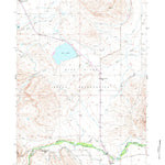 United States Geological Survey Ray Lake, WY (1952, 24000-Scale) digital map