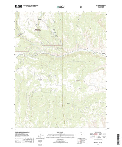 United States Geological Survey Ray Mesa, UT (2020, 24000-Scale) digital map