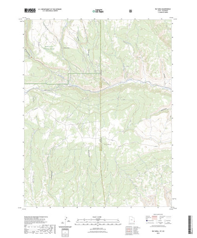 United States Geological Survey Ray Mesa, UT (2023, 24000-Scale) digital map