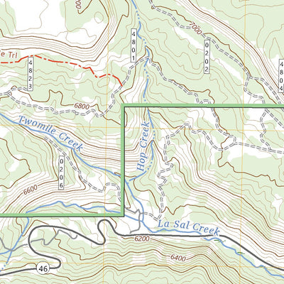 United States Geological Survey Ray Mesa, UT (2023, 24000-Scale) digital map