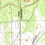 United States Geological Survey Ray Mesa, UT-CO (2001, 24000-Scale) digital map