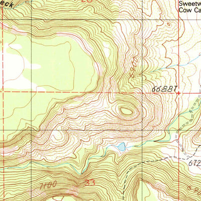 United States Geological Survey Rayado, NM (1987, 24000-Scale) digital map