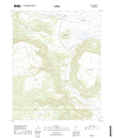 United States Geological Survey Rayado, NM (2020, 24000-Scale) digital map