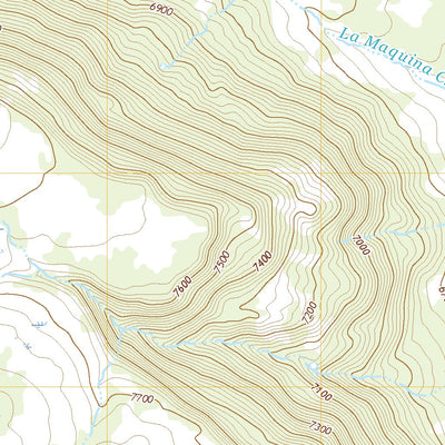 United States Geological Survey Rayado, NM (2020, 24000-Scale) digital map