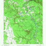 United States Geological Survey Rayburn, TX (1955, 62500-Scale) digital map