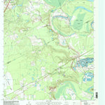 United States Geological Survey Rayburn, TX (1997, 24000-Scale) digital map