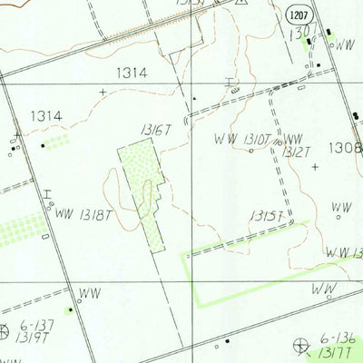 United States Geological Survey Rayland, TX (1983, 24000-Scale) digital map