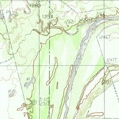 United States Geological Survey Rayland, TX (1983, 24000-Scale) digital map
