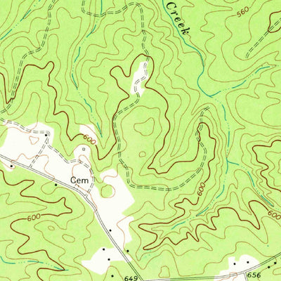United States Geological Survey Rayle, GA (1971, 24000-Scale) digital map