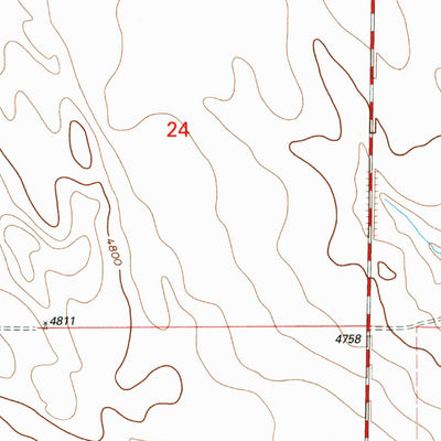 United States Geological Survey Raymer, CO (1997, 24000-Scale) digital map