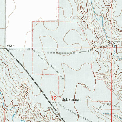 United States Geological Survey Raymer NE, CO (1997, 24000-Scale) digital map