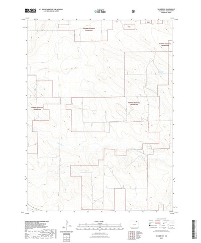 United States Geological Survey Raymer NW, CO (2022, 24000-Scale) digital map