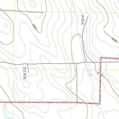 United States Geological Survey Raymer NW, CO (2022, 24000-Scale) digital map