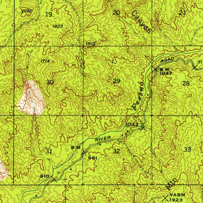 United States Geological Survey Raymond, CA (1942, 62500-Scale) digital map
