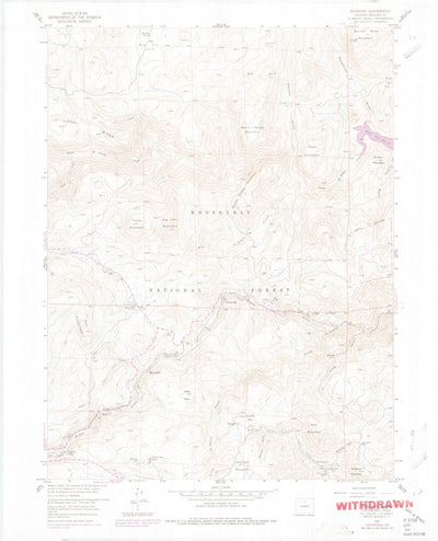 United States Geological Survey Raymond, CO (1957, 24000-Scale) digital map