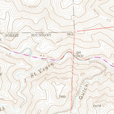 United States Geological Survey Raymond, CO (1957, 24000-Scale) digital map