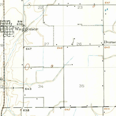 United States Geological Survey Raymond, IL (1923, 62500-Scale) digital map