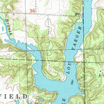 United States Geological Survey Raymond, IL (1998, 24000-Scale) digital map