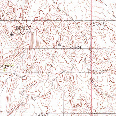 United States Geological Survey Raymond, MT (1983, 24000-Scale) digital map