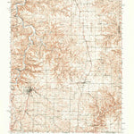 United States Geological Survey Raymondville, MO (1951, 62500-Scale) digital map