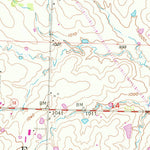 United States Geological Survey Raymore, MO (1954, 24000-Scale) digital map